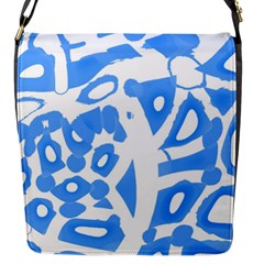 Blue Summer Design Flap Messenger Bag (s) by Valentinaart