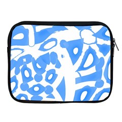 Blue Summer Design Apple Ipad 2/3/4 Zipper Cases by Valentinaart