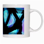 Blue light White Mugs Right