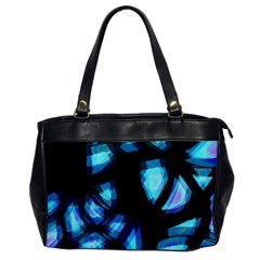 Blue Light Office Handbags by Valentinaart