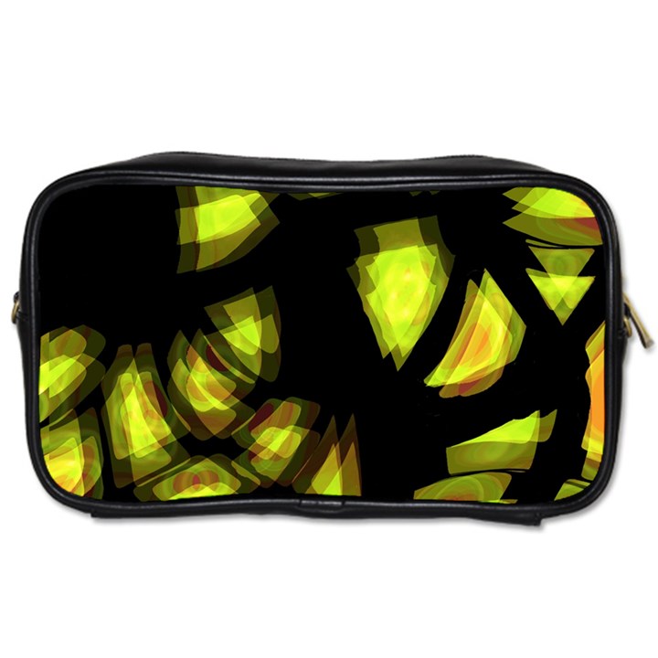 Yellow light Toiletries Bags 2-Side