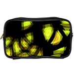 Yellow light Toiletries Bags 2-Side Back