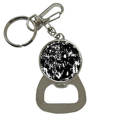 Black And White Miracle Bottle Opener Key Chains by Valentinaart