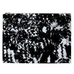 Black And White Miracle Cosmetic Bag (xxl)  by Valentinaart