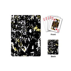 Little Bit Of Yellow Playing Cards (mini)  by Valentinaart