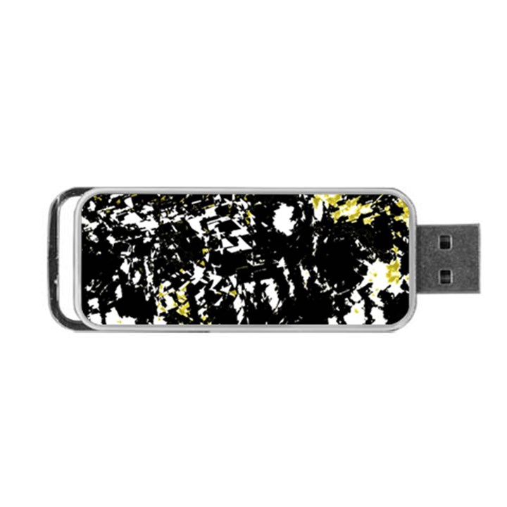 Little bit of yellow Portable USB Flash (Two Sides)
