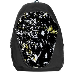 Little Bit Of Yellow Backpack Bag by Valentinaart