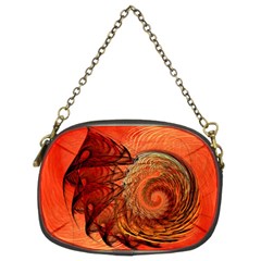 Nautilus Shell Abstract Fractal Chain Purses (two Sides)  by designworld65