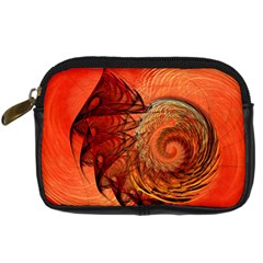 Nautilus Shell Abstract Fractal Digital Camera Cases by designworld65