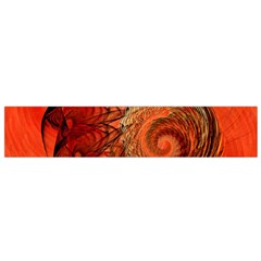 Nautilus Shell Abstract Fractal Flano Scarf (Small)