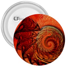 Nautilus Shell Abstract Fractal 3  Buttons