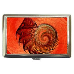 Nautilus Shell Abstract Fractal Cigarette Money Cases