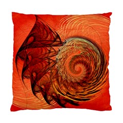 Nautilus Shell Abstract Fractal Standard Cushion Case (Two Sides)