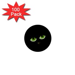 Halloween - Back Cat 1  Mini Magnets (100 Pack)  by Valentinaart