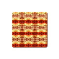 Fabric Design Pattern Color Square Magnet