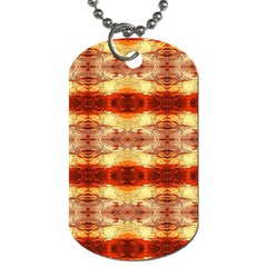 Fabric Design Pattern Color Dog Tag (Two Sides)