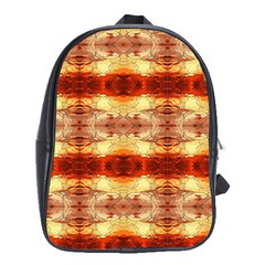 Fabric Design Pattern Color School Bags (XL) 