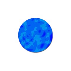 Simple Blue Golf Ball Marker by Valentinaart