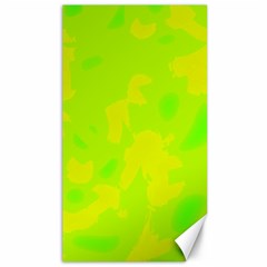 Simple yellow and green Canvas 40  x 72  