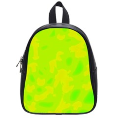 Simple yellow and green School Bags (Small) 