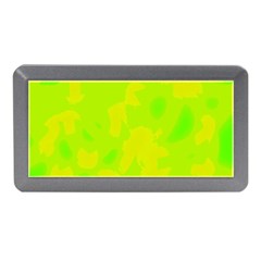 Simple yellow and green Memory Card Reader (Mini)