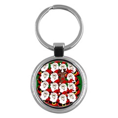 Did You See Rudolph? Key Chains (round)  by Valentinaart