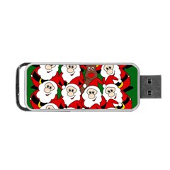 Did You See Rudolph? Portable Usb Flash (one Side) by Valentinaart