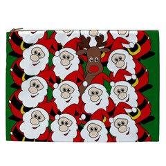 Did You See Rudolph? Cosmetic Bag (xxl)  by Valentinaart