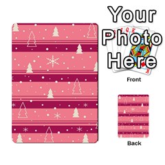 Pink Xmas Multi-purpose Cards (rectangle) 