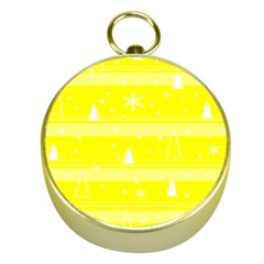 Yellow Xmas Gold Compasses