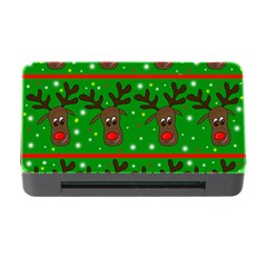 Reindeer Pattern Memory Card Reader With Cf by Valentinaart