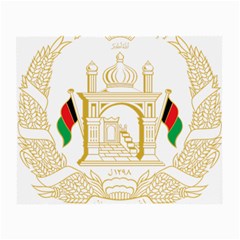 National Emblem Of Afghanistan Small Glasses Cloth by abbeyz71