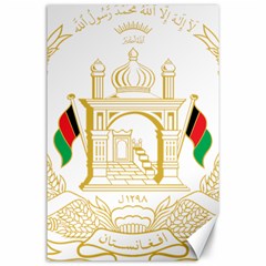 National Emblem Of Afghanistan Canvas 24  X 36  by abbeyz71