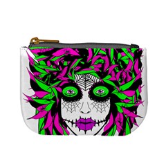 Spidie Lady Sugar Skull Mini Coin Purses by burpdesignsA