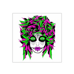 Spidie Lady Sugar Skull Satin Bandana Scarf by burpdesignsA