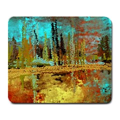 Autumn Landscape Impressionistic Design Large Mousepads