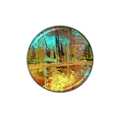 Autumn Landscape Impressionistic Design Hat Clip Ball Marker (10 pack)