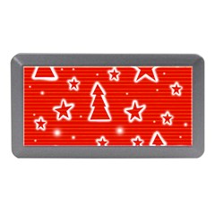 Red Xmas Memory Card Reader (Mini)