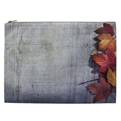 Fall Leaves Cosmetic Bag (xxl)  by PhotoThisxyz