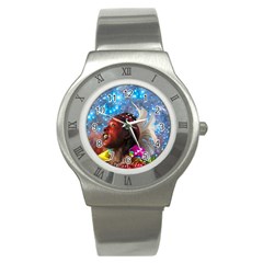 African Star Dreamer Stainless Steel Watch