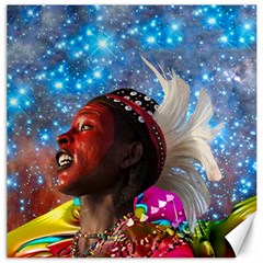 African Star Dreamer Canvas 16  X 16  