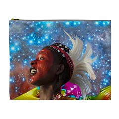 African Star Dreamer Cosmetic Bag (xl) by icarusismartdesigns
