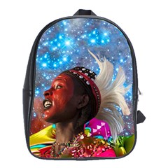 African Star Dreamer School Bags(large)  by icarusismartdesigns