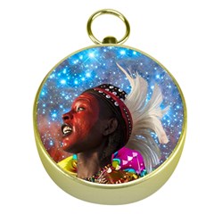 African Star Dreamer Gold Compasses