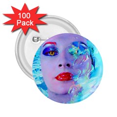 Swimming Into The Blue 2 25  Buttons (100 Pack) 