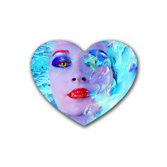 Swimming Into The Blue Heart Coaster (4 Pack) 