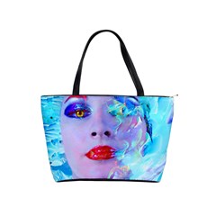 Swimming Into The Blue Shoulder Handbags