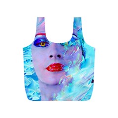 Swimming Into The Blue Full Print Recycle Bags (s)  by icarusismartdesigns