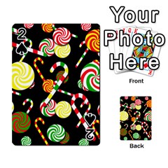 Xmas Candies  Playing Cards 54 Designs  by Valentinaart