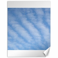 Wavy Clouds Canvas 12  x 16  